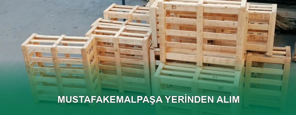 Mustafakemalpaşa Yerinden Palet Toplama